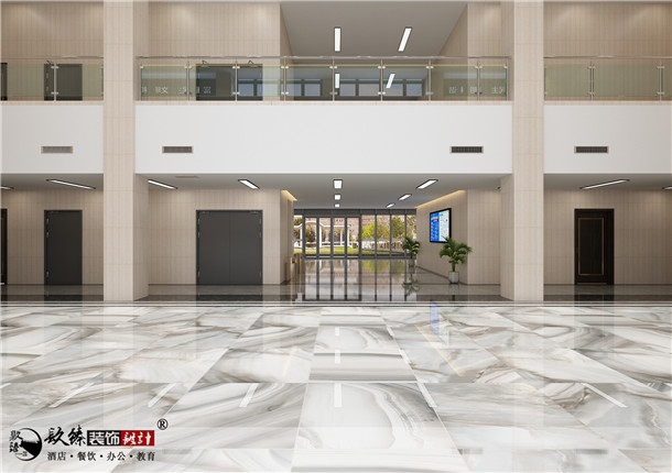 銀川鴛鴦湖電廠辦公樓裝修設(shè)計(jì)案例_nxjdhl_銀川辦公樓裝修公司