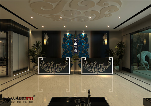 銀川天宏酒店裝修設計_nxjdhl|彰顯沉穩安靜的形象氣質_PY