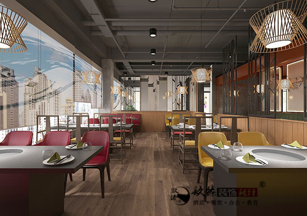 銀川自助餐廳裝修|銀川自助餐廳裝修設計|镹臻裝修網