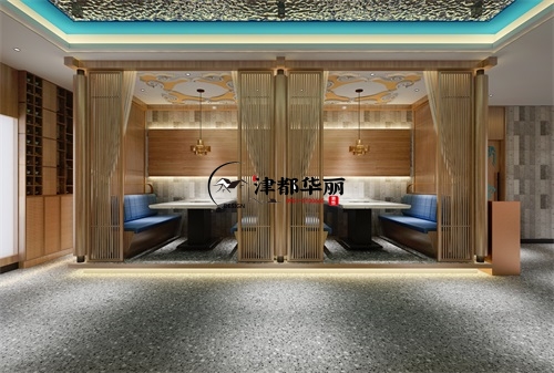 銀川火鍋店裝修設(shè)計(jì)項(xiàng)目|津都華麗設(shè)計(jì)