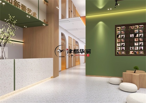 銀川培訓學校裝修設計項目|津都華麗設計