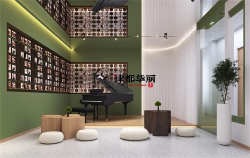 銀川培訓學校裝修設計項目|津都華麗設計