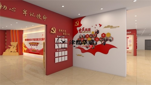 銀川展廳裝修設計項目|津都華麗設計