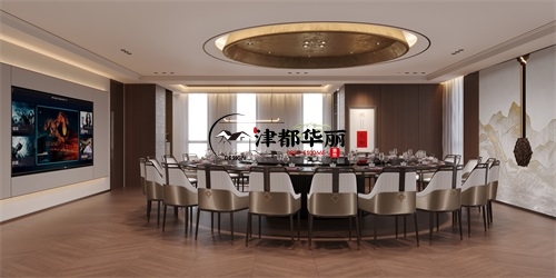 銀川會所裝修設計項目|津都華麗設計