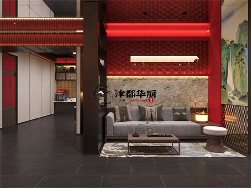 銀川會所裝修設計項目|津都華麗設計