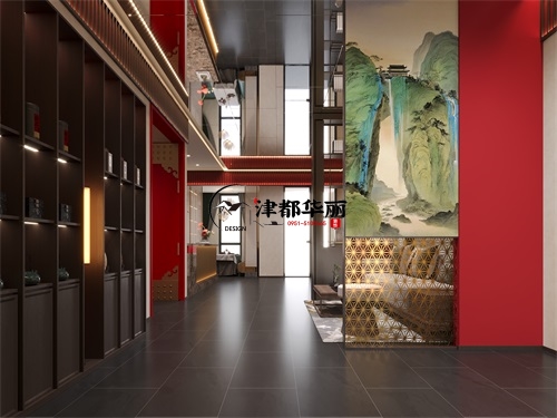 銀川會所裝修設計項目|津都華麗設計