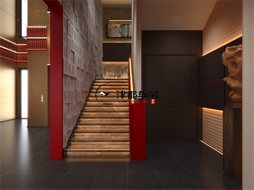 銀川會所裝修設計項目|津都華麗設計