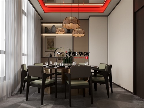 銀川會所裝修設計項目|津都華麗設計