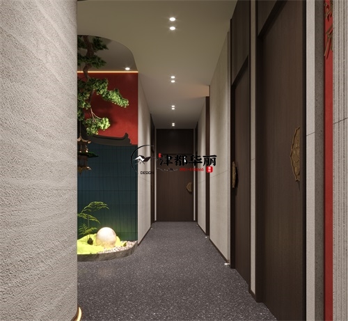 銀川會所裝修設計項目|津都華麗設計
