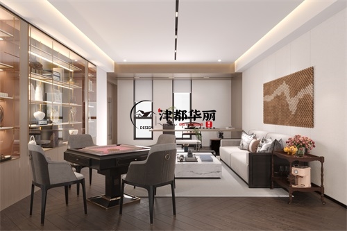 銀川會所裝修設計項目|津都華麗設計