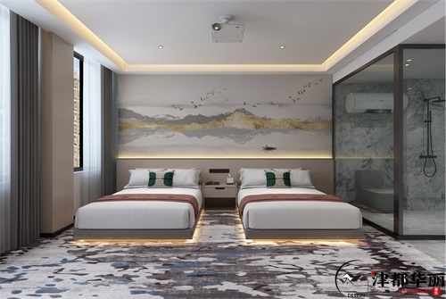 銀川酒店裝修設計項目|津都華麗設計