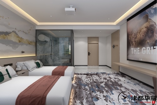 銀川酒店裝修設計項目|津都華麗設計