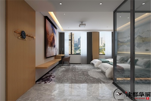 銀川酒店裝修設計項目|津都華麗設計