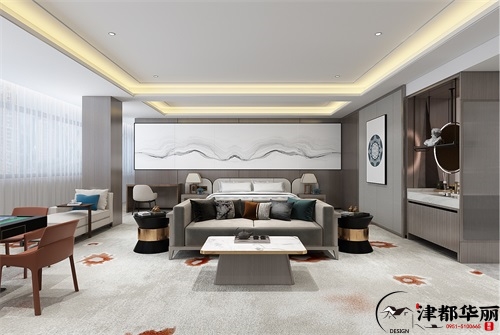 銀川酒店裝修設計項目|津都華麗設計
