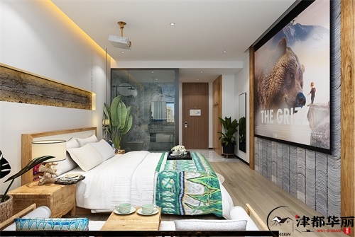 銀川酒店裝修設計項目|津都華麗設計