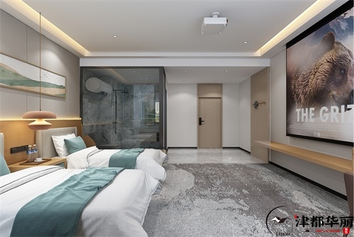 銀川酒店裝修設計項目|津都華麗設計