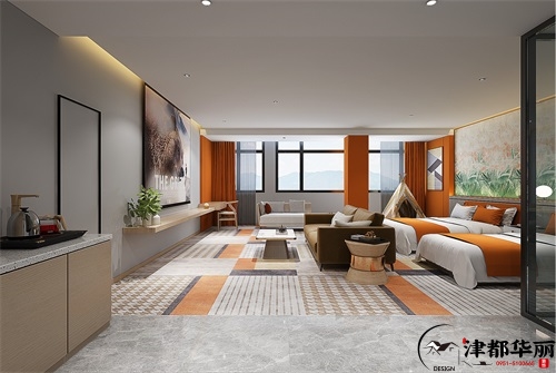 銀川酒店裝修設計項目|津都華麗設計