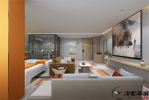 銀川酒店裝修設計項目|津都華麗設計