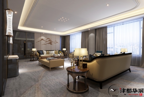 銀川酒店裝修設計項目|津都華麗設計