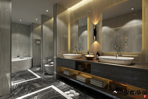 銀川酒店裝修設計項目|津都華麗設計