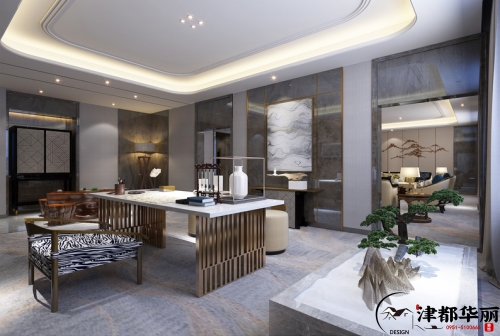銀川酒店裝修設計項目|津都華麗設計