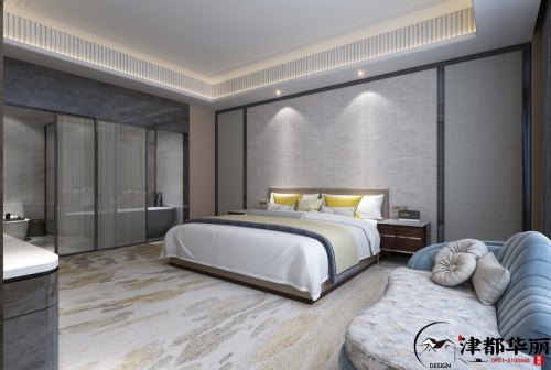 銀川酒店裝修設計項目|津都華麗設計