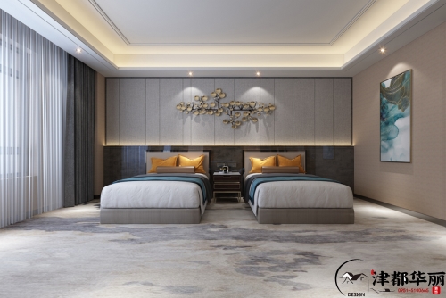 銀川酒店裝修設計項目|津都華麗設計