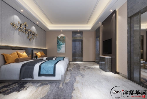 銀川酒店裝修設計項目|津都華麗設計