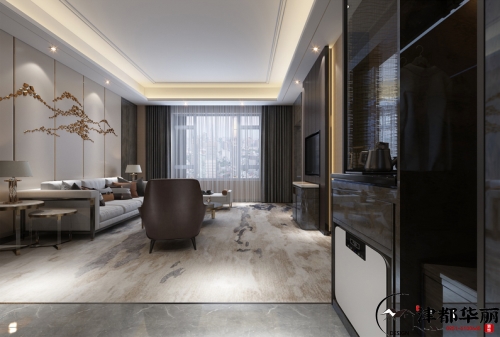 銀川酒店裝修設計項目|津都華麗設計