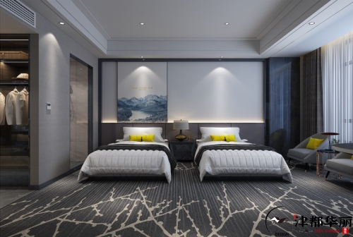 銀川酒店裝修設計項目|津都華麗設計