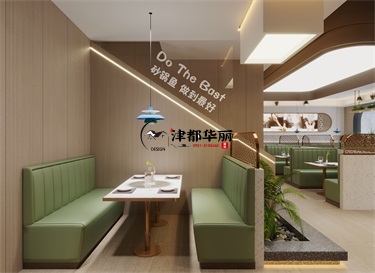 銀川餐廳裝修設計項目|津都華麗設計