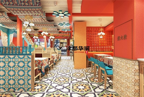 銀川餐廳裝修設計項目|津都華麗設計