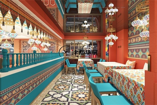 銀川餐廳裝修設計項目|津都華麗設計