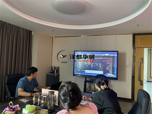 銀川辦公樓裝修設計項目|津都華麗設計