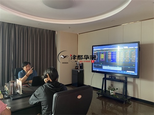 銀川辦公樓裝修設計項目|津都華麗設計