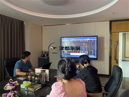 銀川辦公樓裝修設計項目|津都華麗設計