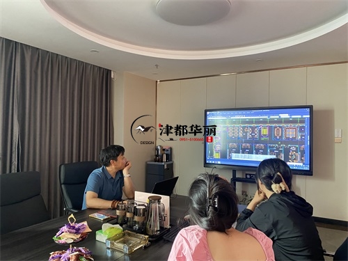 銀川辦公樓裝修設計項目|津都華麗設計