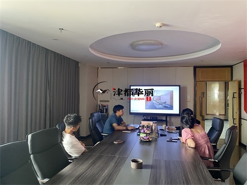 銀川辦公樓裝修設計項目|津都華麗設計