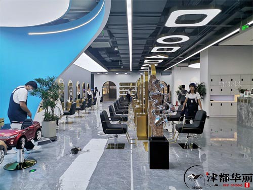 銀川美業中心裝修設計項目|津都華麗設計