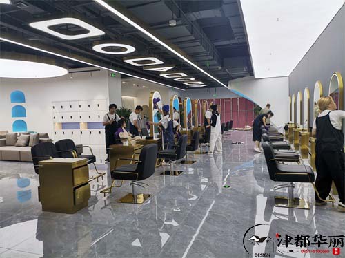 銀川美業中心裝修設計項目|津都華麗設計