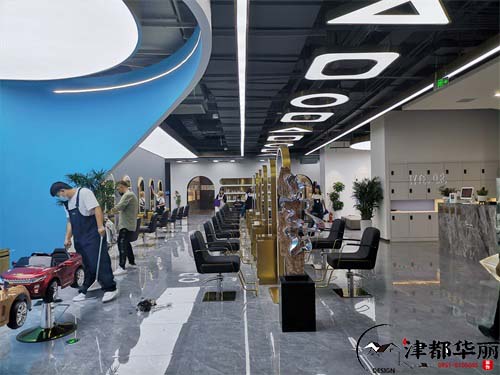 銀川美業中心裝修設計項目|津都華麗設計