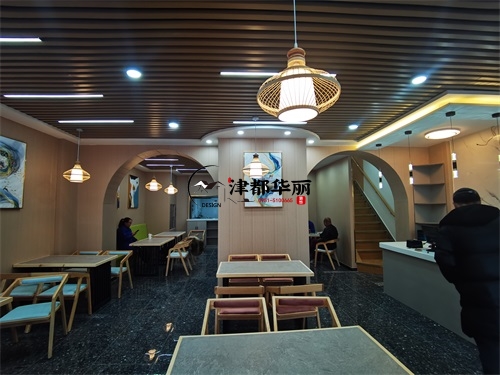 銀川餐廳裝修設計項目|津都華麗設計