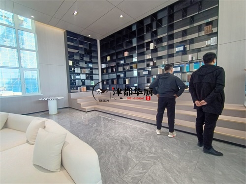 銀川售樓部大廳裝修設計項目|津都華麗設計