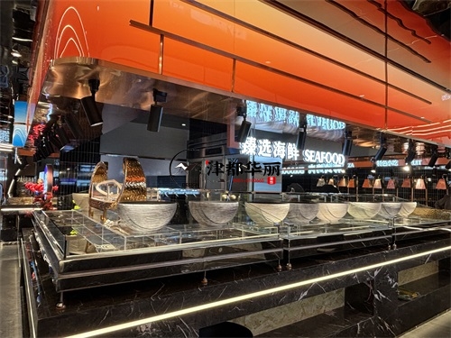 銀川自助餐廳裝修設(shè)計(jì)項(xiàng)目|津都華麗設(shè)計(jì)